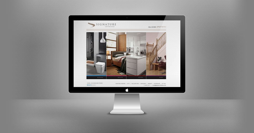 Signature Interiors Website Design
